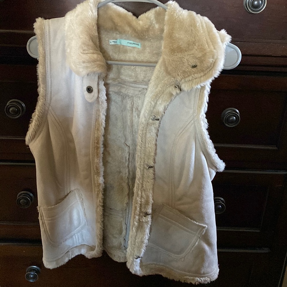 Maurices suede vest